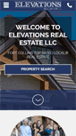 Mobile Screenshot of elevationsrealestate.com